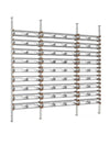 The Streamline, Walnut And Silver Metal