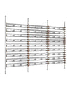 The Streamline, Walnut And Silver Metal