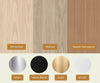 The Works, Walnut And Silver Metal