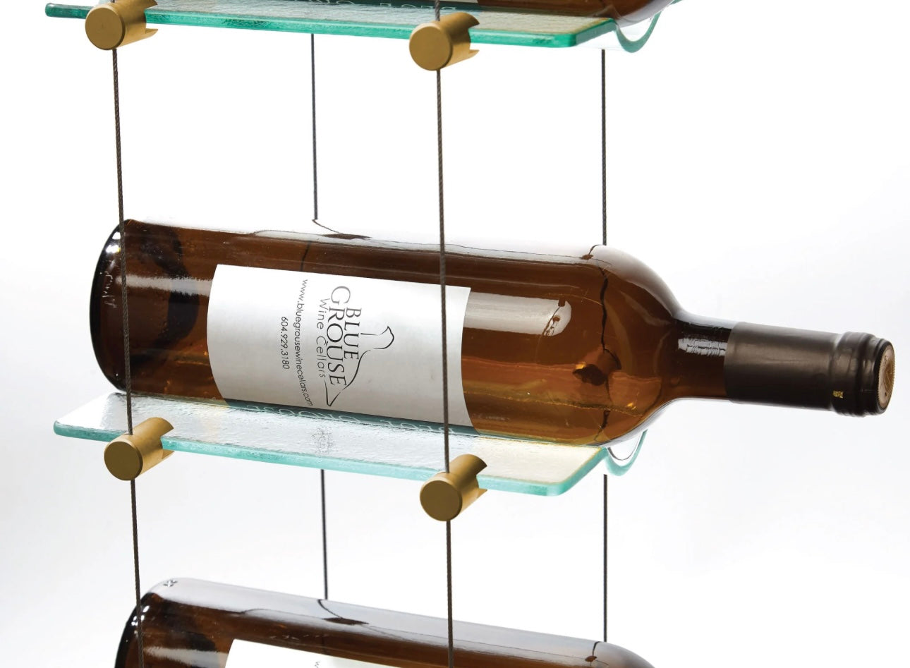 12 Bottle Float Cable Wine Racking Display Kit