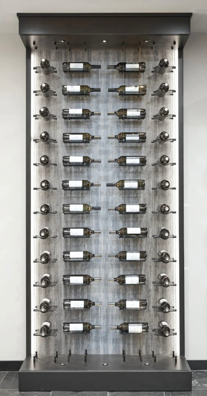 12 Bottle Float Cable Wine Racking Display Kit