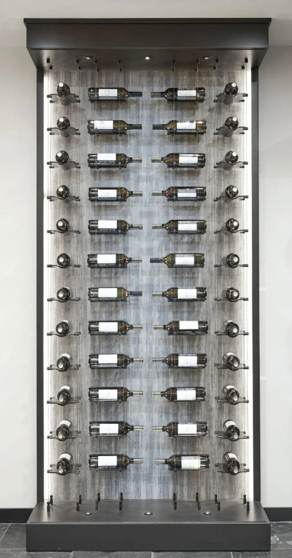 12 Bottle Float Cable Wine Racking Display Kit