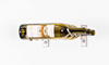 W Series Wine Rack Bottle Height (wall mounted metal wine storage)