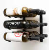 W Series Wine Rack 1 (modern wall mounted metal bottle storage)