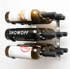 W Series Wine Rack 1 (modern wall mounted metal bottle storage)