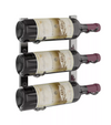 W Series Wine Rack 1 (modern wall mounted metal bottle storage)