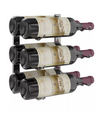 W Series Wine Rack 1 (modern wall mounted metal bottle storage)