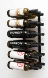 W Series Wine Rack 2 (wall mounted metal wine bottle storage)