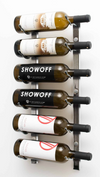 W Series Wine Rack 2 (wall mounted metal wine bottle storage)