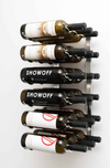 W Series Wine Rack 2 (wall mounted metal wine bottle storage)
