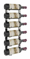 W Series Wine Rack 2 (wall mounted metal wine bottle storage)