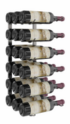 W Series Wine Rack 2 (wall mounted metal wine bottle storage)