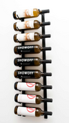 W Series Wine Rack 3 (wall mounted metal bottle storage)