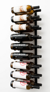W Series Wine Rack 3 (wall mounted metal bottle storage)