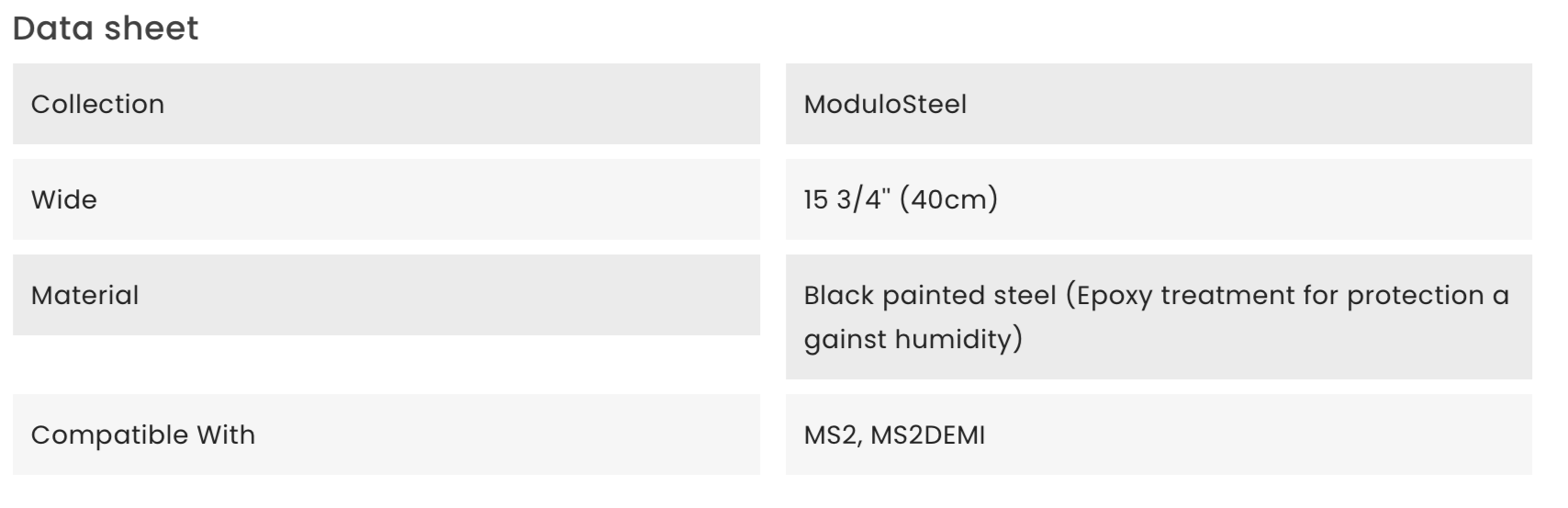 Modulosteel - Pack Of 3 Crossing Bar For L40 & L60