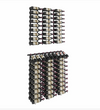 W Series Presentation Row Display (wall mounted metal wine rack kit)