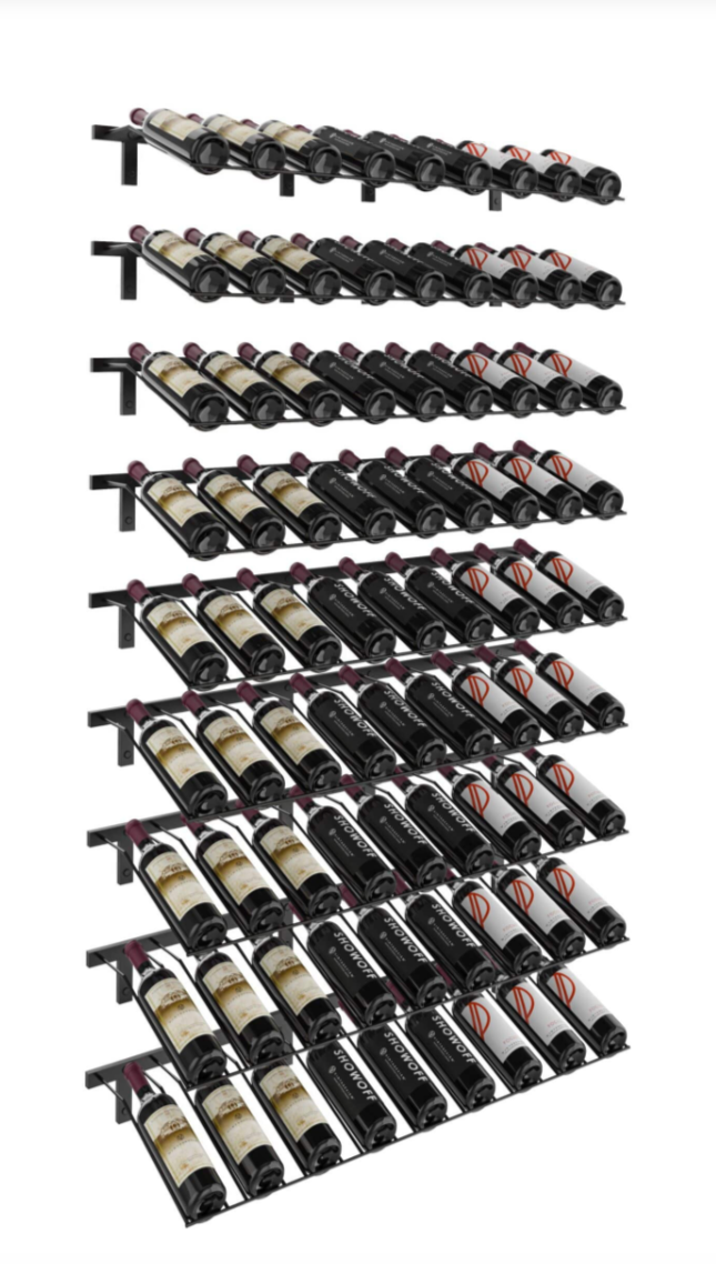 W Series Waterfall (wall mounted metal wine rack kit)