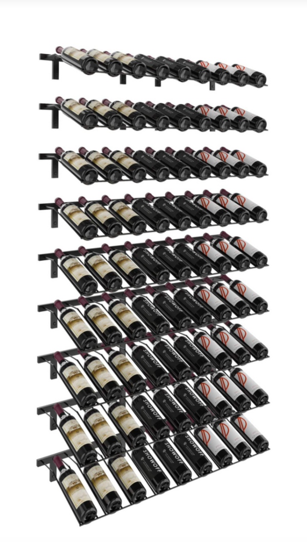 W Series Waterfall (wall mounted metal wine rack kit)