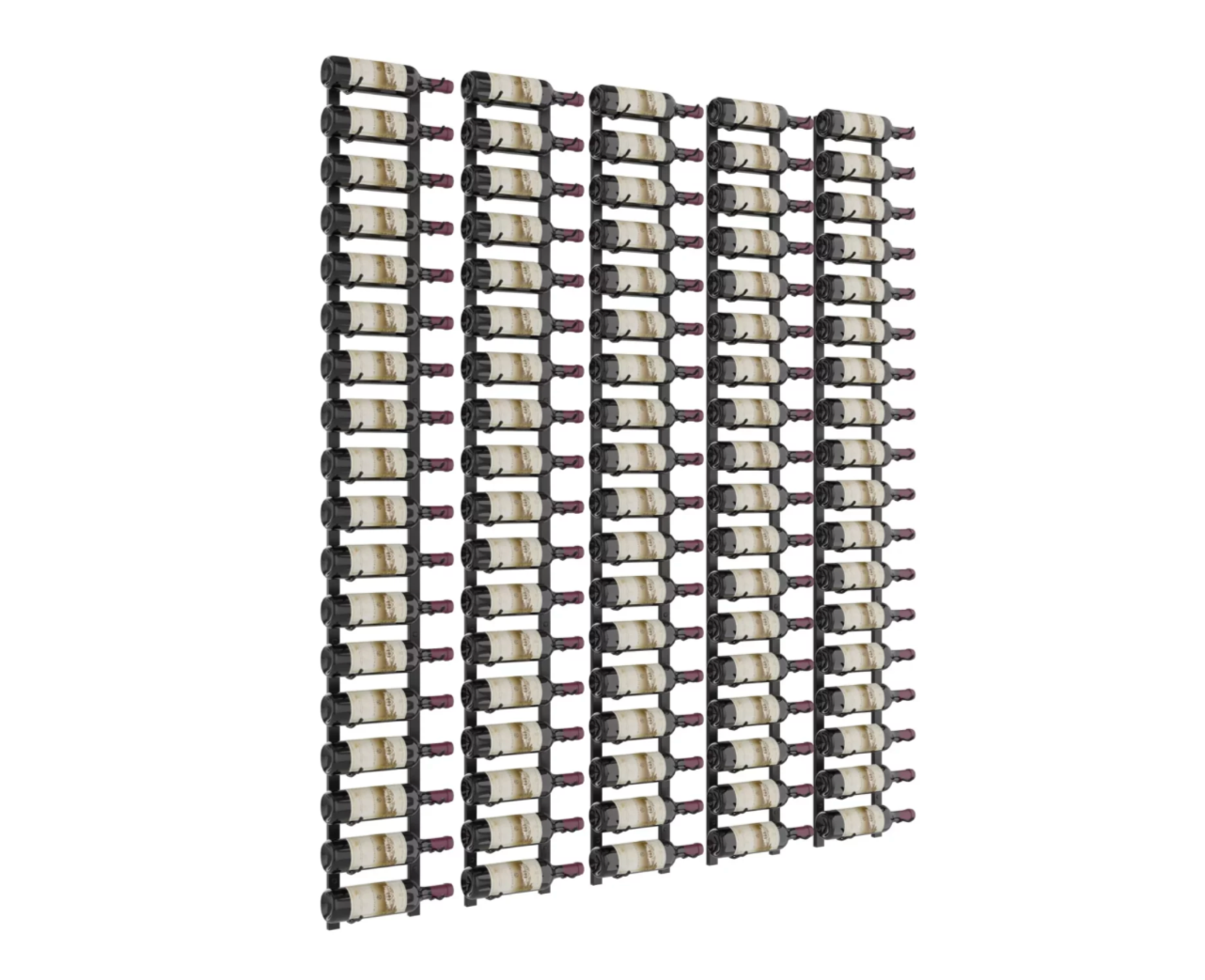 W Series Feature Wall 6 (wall mounted metal wine rack kit)