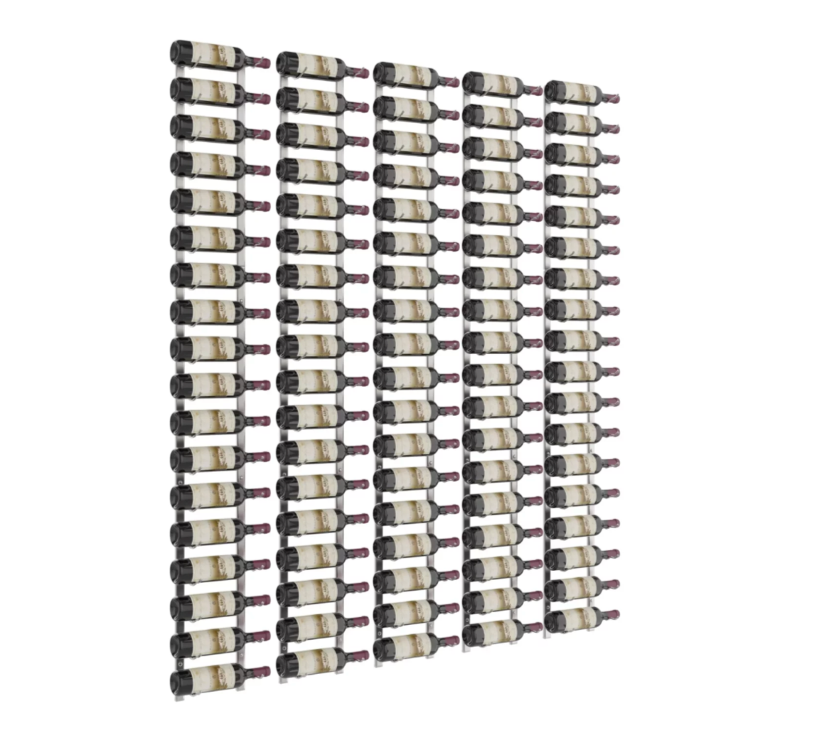 W Series Feature Wall 6 (wall mounted metal wine rack kit)