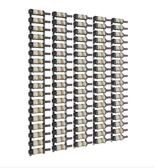 W Series Feature Wall 6 (wall mounted metal wine rack kit)