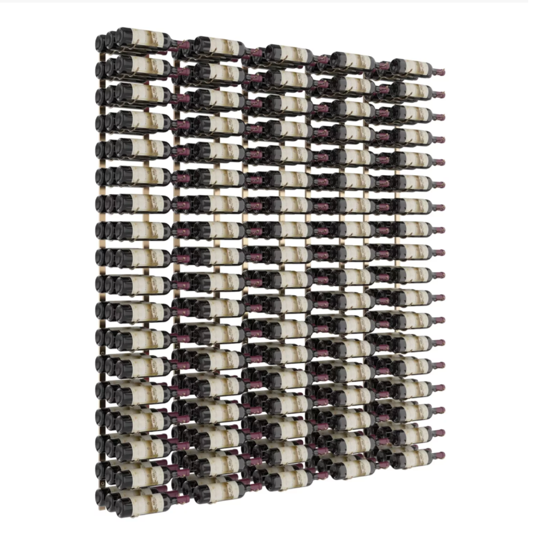 W Series Feature Wall 6 (wall mounted metal wine rack kit)