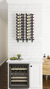 W Series Wet Bar (wall mounted metal wine rack kit)