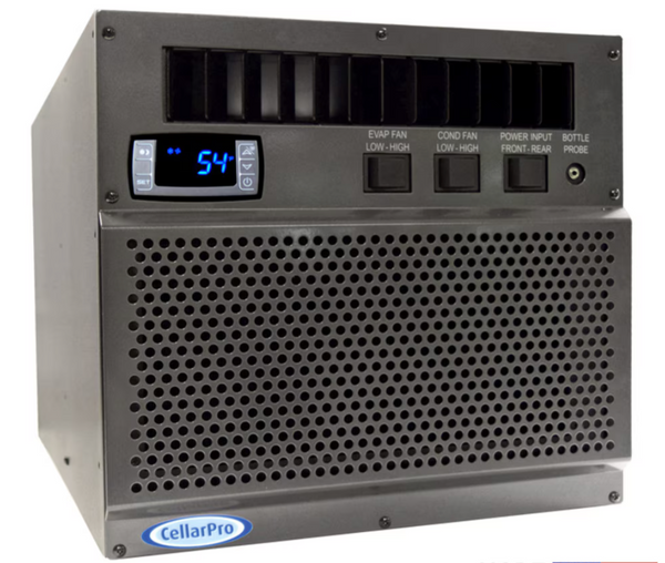 2000VS Self Contained 1/4 Ton & CellarPro 2000 VS Duct Kit Bundle (Hot Side)