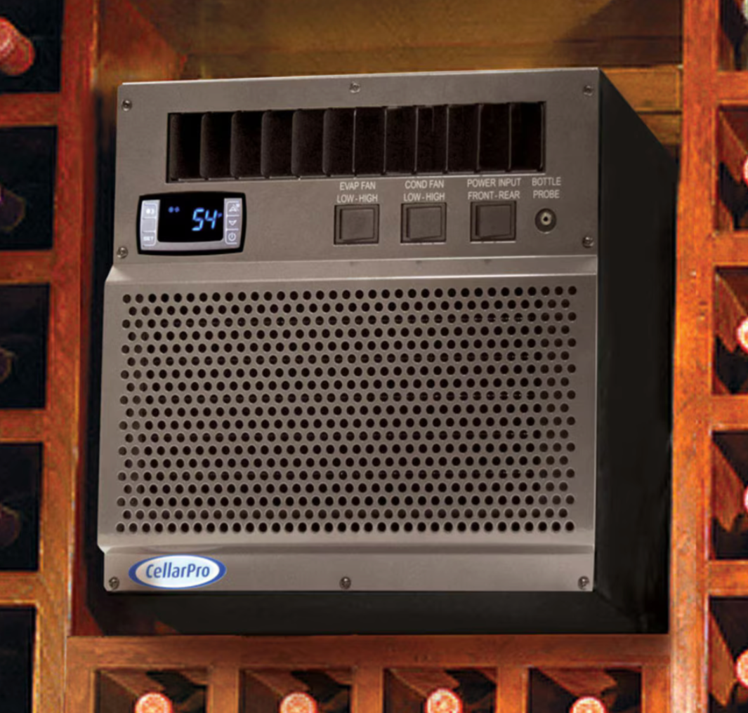2000VS Self Contained 1/4 Ton & CellarPro 2000 VS Duct Kit Bundle (Hot Side)