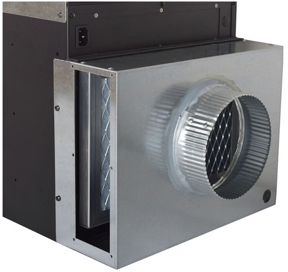 2000VS Self Contained 1/4 Ton & CellarPro 2000 VS Duct Kit Bundle (Hot Side)