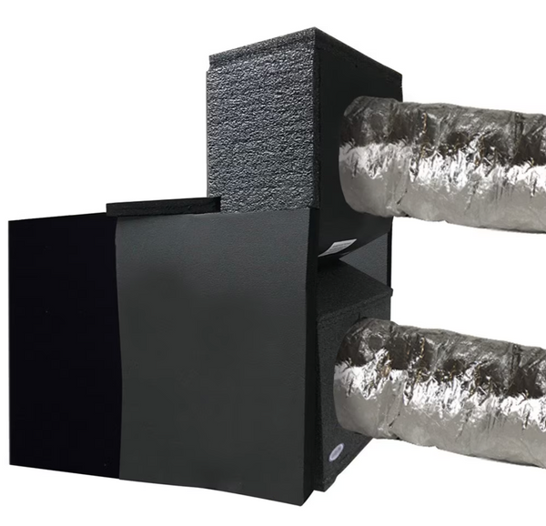 3200VSi Self Contained 3/8 Ton Cooling Unit & 3/4200VS & 3/4000S Duct Kit Bundle Cold Low RH RETROFIT