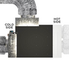 8200VSi Self Contained 1 Ton & 6200/8200 Duct Kit Bundle Hot Side + Inline Fan
