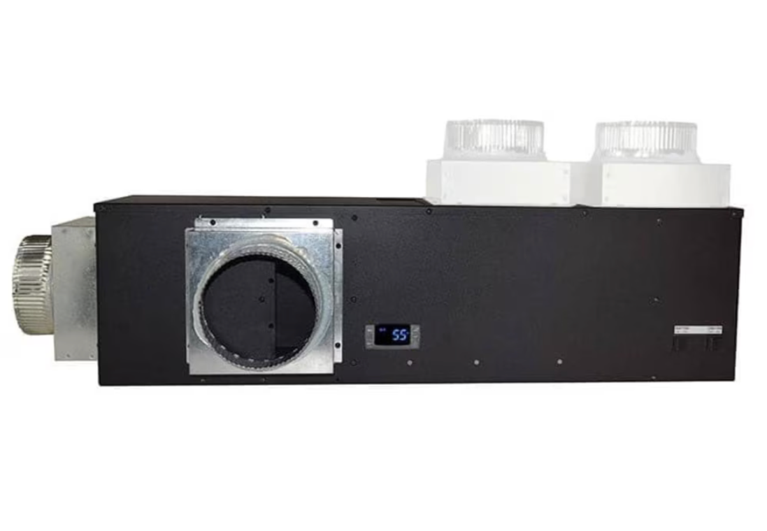 1800H Houdini Self Contained 1/4 Ton & Houdini Duct Kit Bundle  Hot + Inline Fan