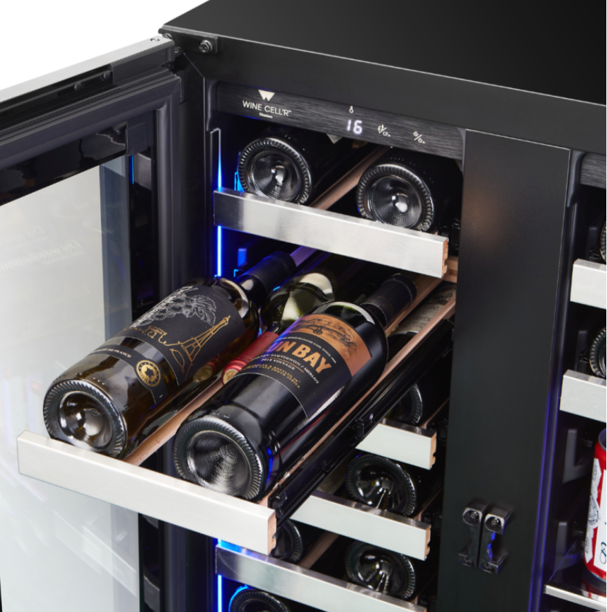 Breverage Center Wine Cell'R - Titanium - 2 Zones - 27 Bottles