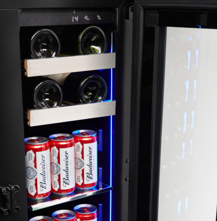 Breverage Center Wine Cell'R - Titanium - 2 Zones - 27 Bottles