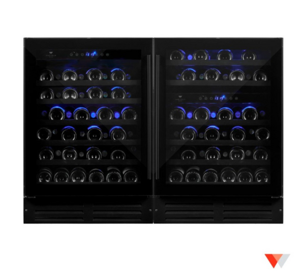 Wine Cell'R Cellar - Black Pearl - 3 Zones - 92 Bottles