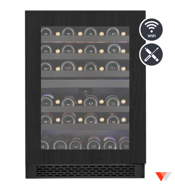 Wine Cell'R Cellar - Titanium - 2 Zones - 46 Bottles