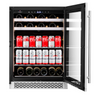 Breverage Center Wine Cell'R - Titanium - 1 Zone - 16 Bottles + 92 Cans