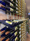 W Series Presentation Row Display (wall mounted metal wine rack kit)