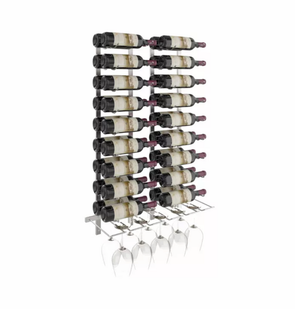 W Series Wet Bar (wall mounted metal wine rack kit)