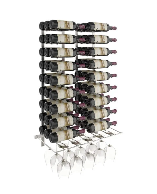 W Series Wet Bar (wall mounted metal wine rack kit)