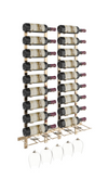 W Series Wet Bar (wall mounted metal wine rack kit)