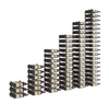 W Series Under the Stairs (wall mounted metal wine rack kit)