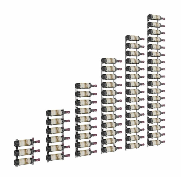 W Series Under the Stairs (wall mounted metal wine rack kit)