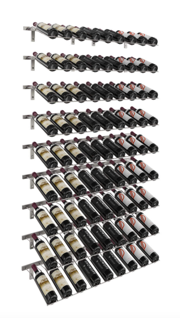W Series Waterfall (wall mounted metal wine rack kit)