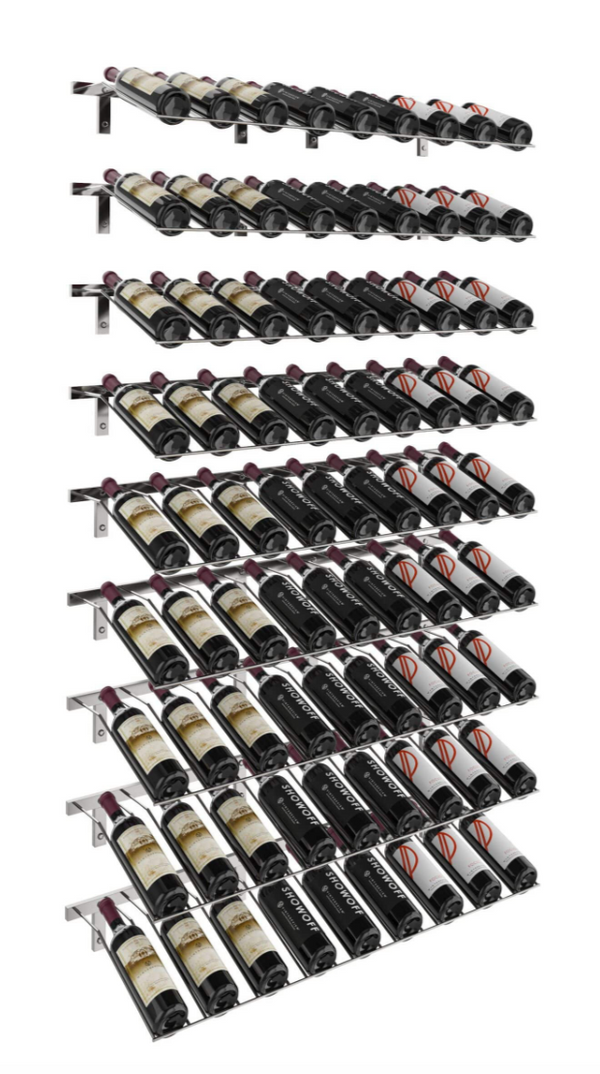 W Series Waterfall (wall mounted metal wine rack kit)