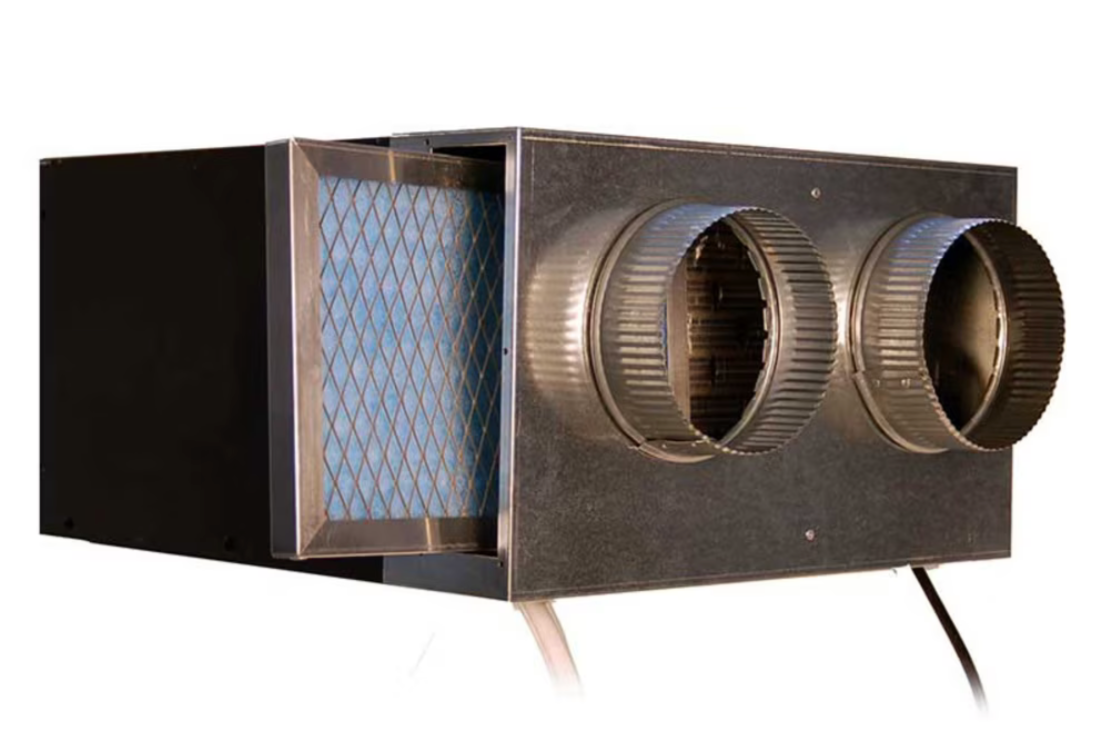 CellarPro 1800QT Self-Contained & Retrofit Duct Kit Bundle with Inline Fan
