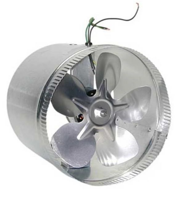 3400H Houdini Self Contained 1/2 Ton & Houdini Duct Kit Bundle Hot + Inline Fan