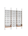 The U-Shelf, Walnut And Silver Metal