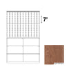 12 Column Rack & CASE - 750ml Bottles